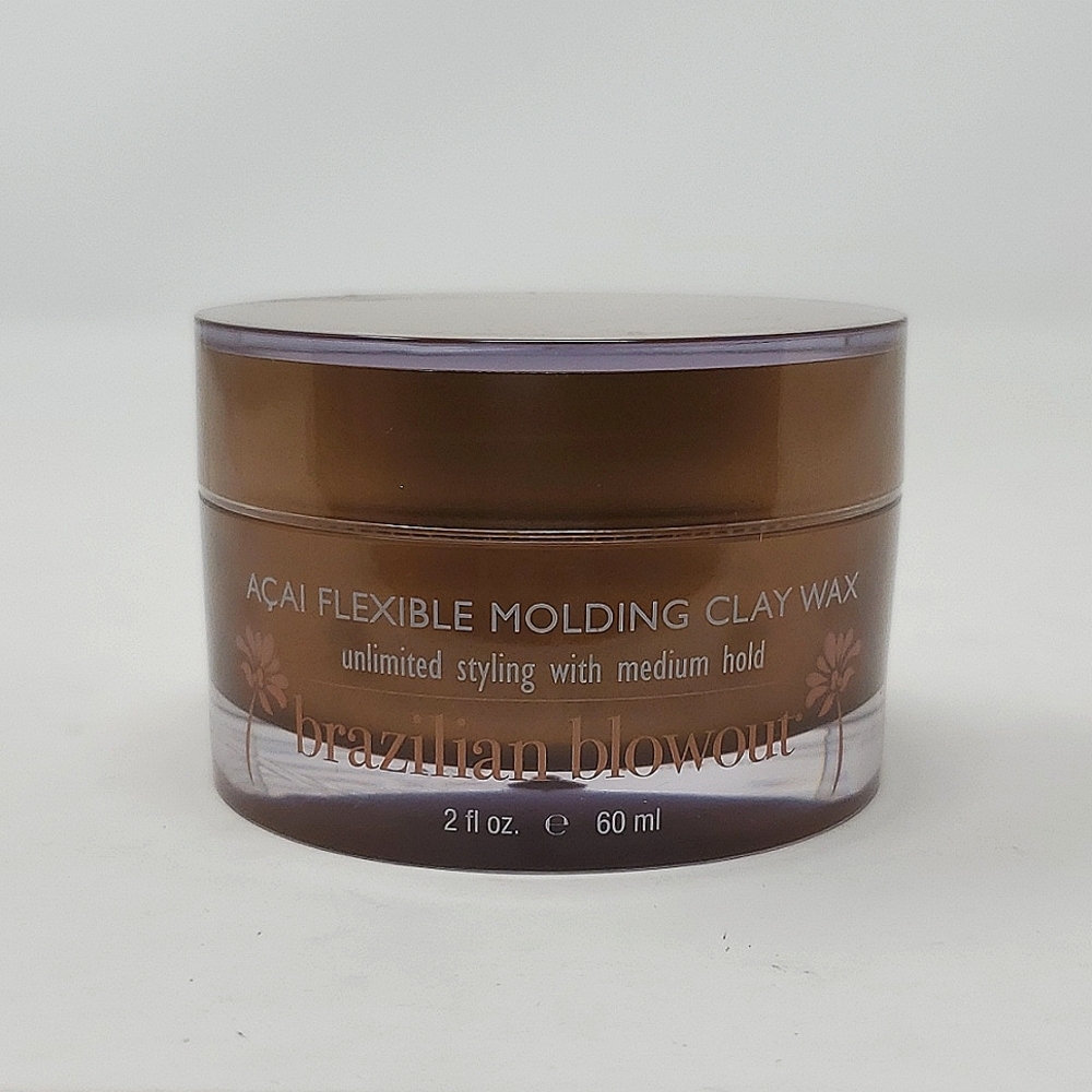 Acai Flexible Molding Clay Wax Brazilian Blowout 2 fl oz Medium Hold